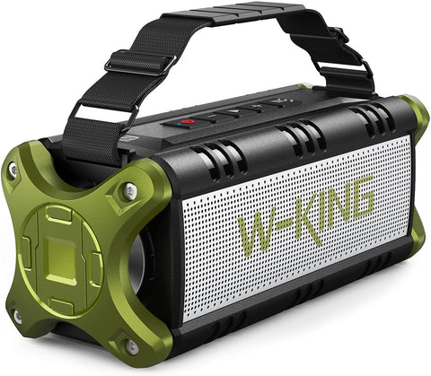 W-King D8 nešiojama Bluetooth kolonėlė 50W - 10400mAh ( naujausia versija )